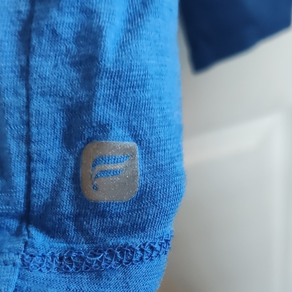 Fabletics Blue backless Top - Picture 3 of 4